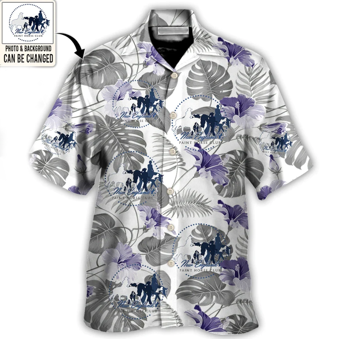 Custom Horse Club You Want Tropical Style Custom Photo - Hawaiian Shirt - Personalized Photo Gifts, Shirt for Horse Club