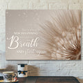 Every Day Is A New Beginning Take A Deep Breath And Start Again - Bible Verse Canvas - Scripture Canvas Wall Art