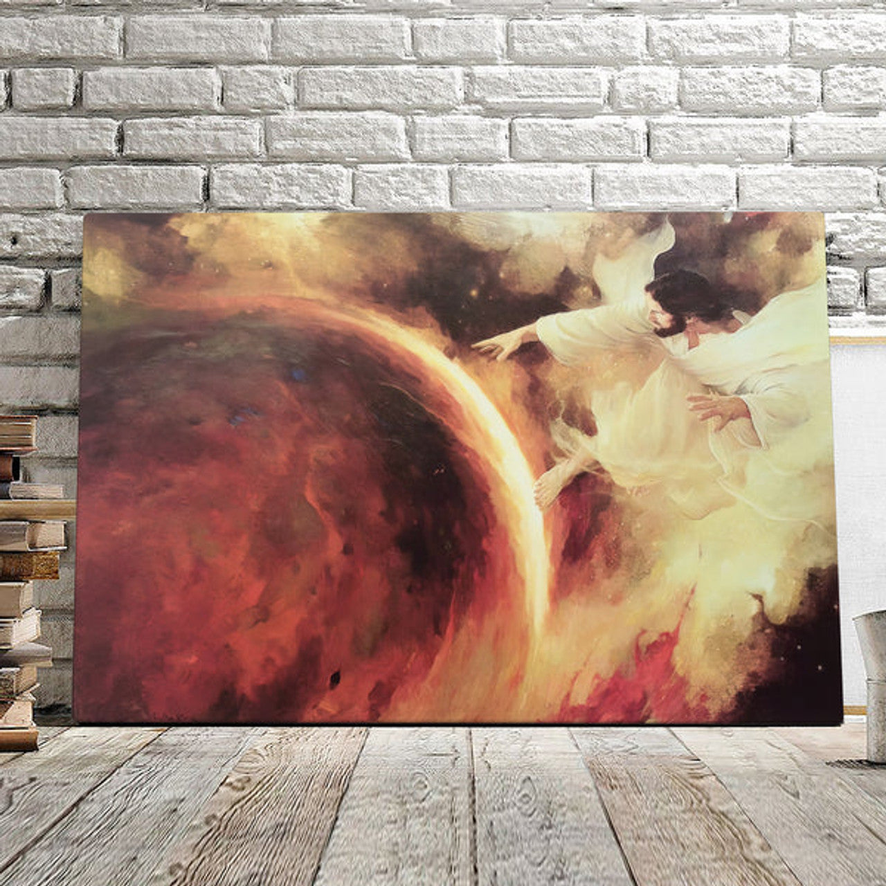 Creation Of The South Land - Jesus Canvas Poster - Christian Canvas Prints - Faith Canvas 