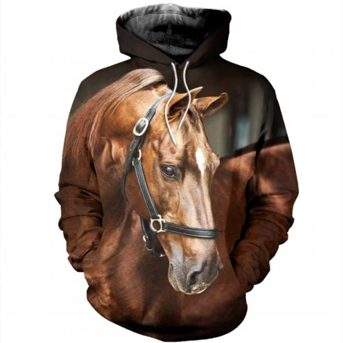 FUNSTUFFPRINT Horse 3D Hoodie For Men 3D Hoodie and Zip Hoodie