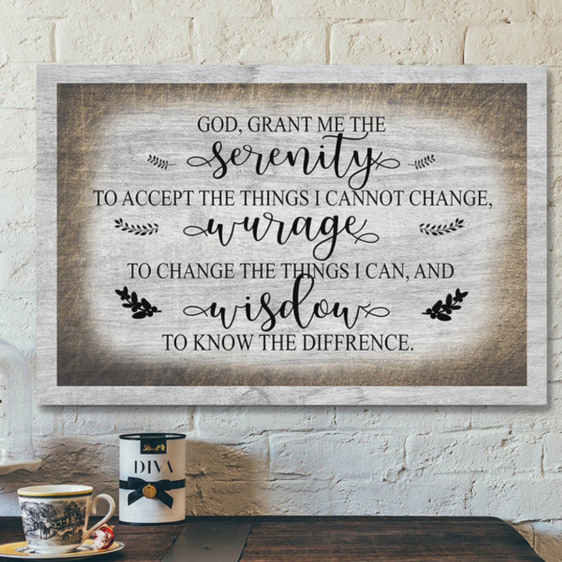 Jesus Canvas - Christian Canvas Wall Art - Scripture Wall Decor - God Grand Me Canvas Poster