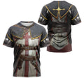 FUNSTUFFPRINT Personalized T-Shirt, Hoodie - Armor Rytieri Knights Templar Costume 3D T-shirt