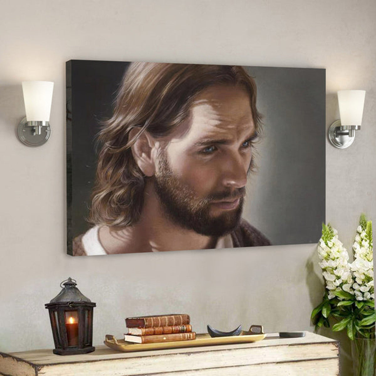 Prince of Peace - Jesus Wall Pictures - Jesus Canvas Painting - Jesus Poster - Jesus Canvas - Christian Gift 