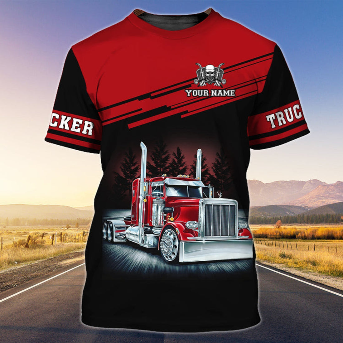 FUNSTUFFPRINT Custom Funny Trucker Shirt Only Truck Driver Can Understand 3D Tee Shirt Best Trucker Gift 3D T-shirt