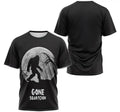 FUNSTUFFPRINT Personalized T-Shirt, Hoodie - Bigfoot Gone Squachin Moon 3D T-shirt