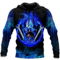 FUNSTUFFPRINT Mechanic Skull 3D Hoodie Gift For Men And Women 3D Hoodie and Zip Hoodie