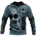 FUNSTUFFPRINT Mechanic Skull 3D Hoodie Im Here Because You Broke Something 3D Hoodie and Zip Hoodie