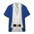 3D Alexander Hamilton Custom Short Sleeve Shirt, Hawaiian shirt for men, women