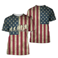 3D All Over Print American Football Shirt, Football Player Evolution T-Shirt
