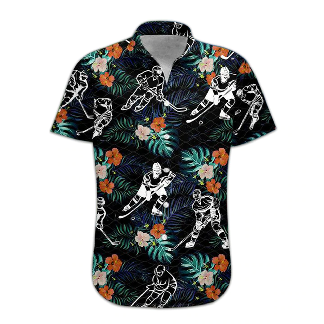 3D Hockey Hawaii Shirt, Mens Hawaiian Aloha Beach Shirt, Hawaiian Shirts for Men