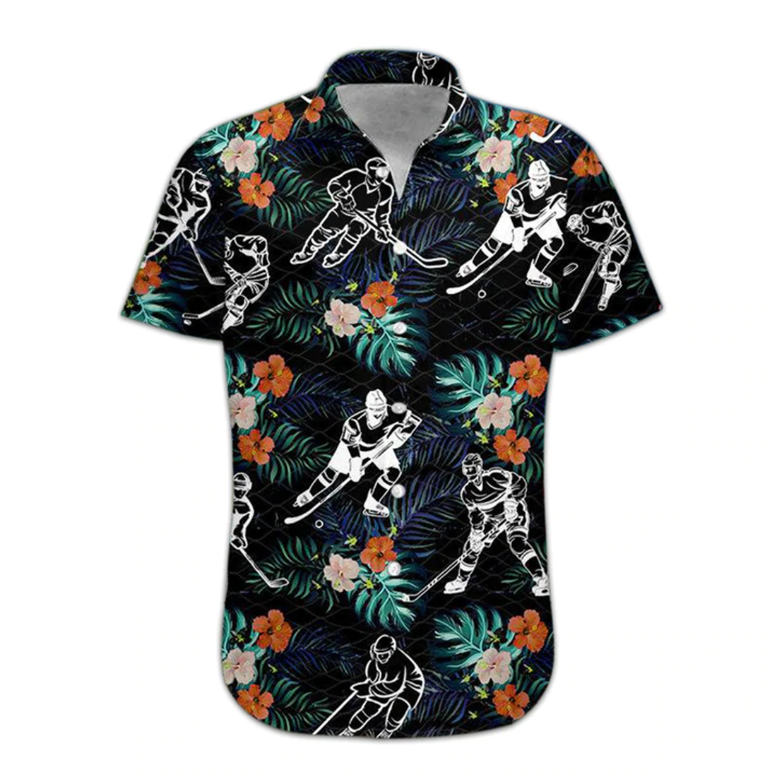 3D Hockey Hawaii Shirt, Mens Hawaiian Aloha Beach Shirt, Hawaiian Shirts for Men