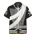 3D Hussard De La Mort Custom Short Sleeve Shirt, Hawaiian shirt for men, women