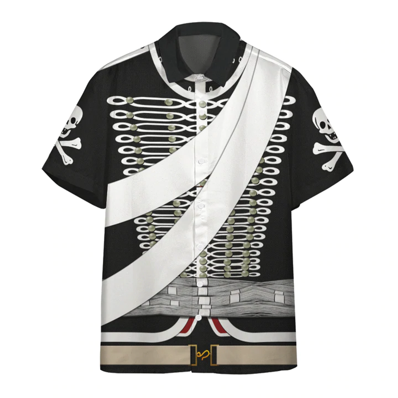 3D Hussard De La Mort Custom Short Sleeve Shirt, Hawaiian shirt for men, women