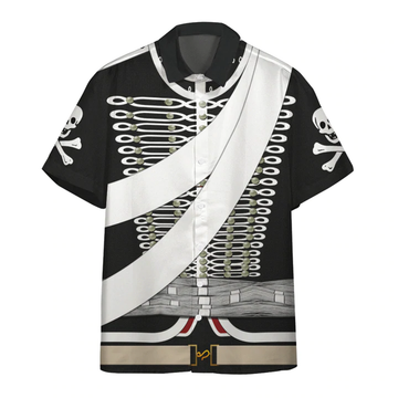 3D Hussard De La Mort Custom Short Sleeve Shirt, Hawaiian shirt for men, women