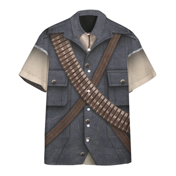 3D John Marston Custom Hawaiian Short Sleeve Shirt, Hawaiian shirt for men, women