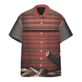 3D Samurai Custom Hawaiian Short Sleeve Shirt, Hawaiian shirt for men, women