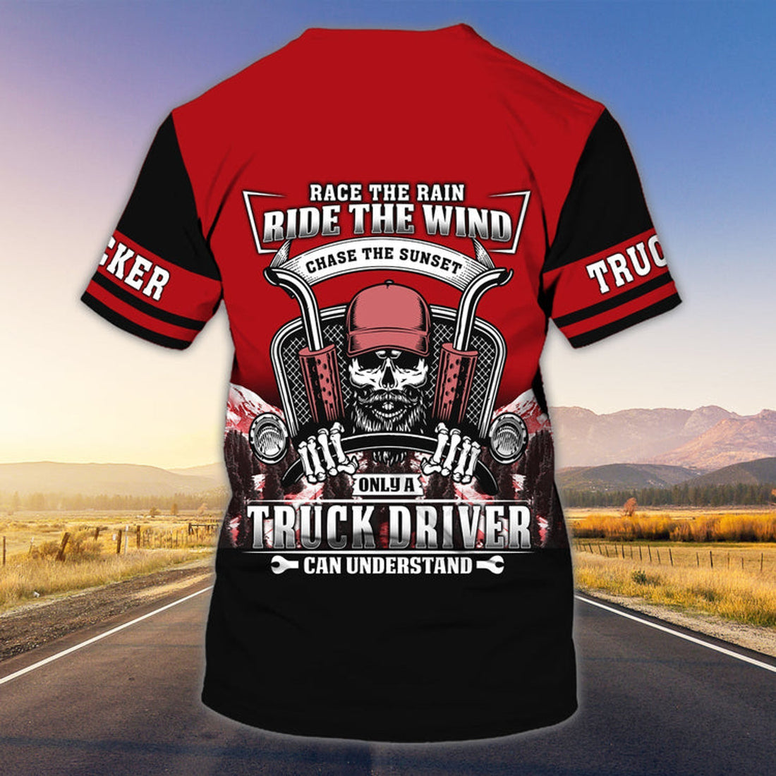 FUNSTUFFPRINT Custom Funny Trucker Shirt Only Truck Driver Can Understand 3D Tee Shirt Best Trucker Gift 3D T-shirt