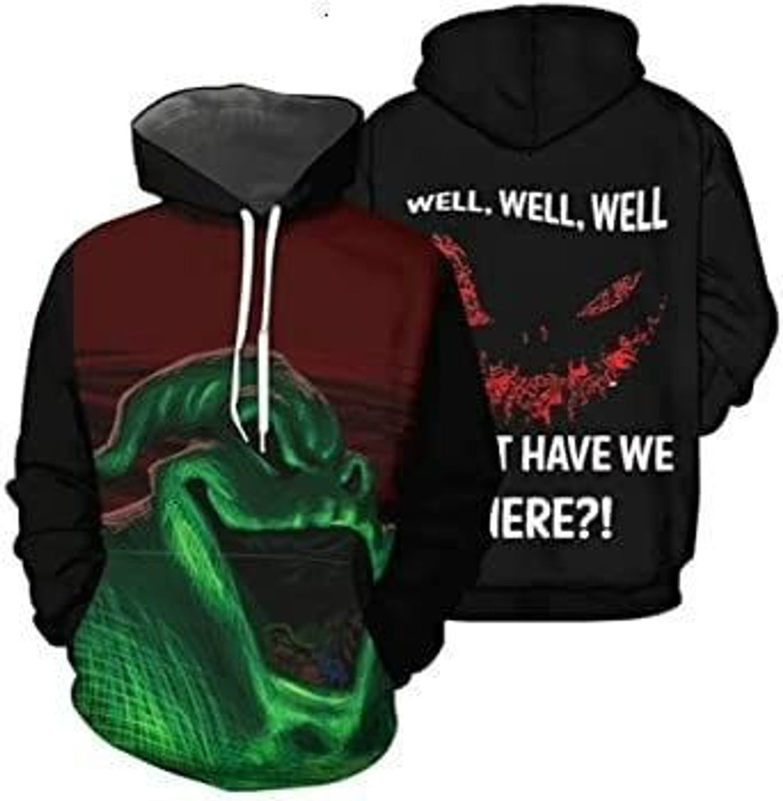 FUNSTUFFPRINT 3D Gift Oogie Boogie Halloween 3D Hoodie and Zip Hoodie