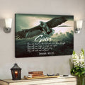 Soar On Wings Like Eagles 4 - Isaiah 40:31 - Bible Verse Canvas - Scripture Canvas Wall Art 