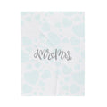 FUNSTUFFPRINT Mr & Mrs Velveteen Plush Blanket