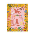 FUNSTUFFPRINT Howdy Velveteen Plush Blanket