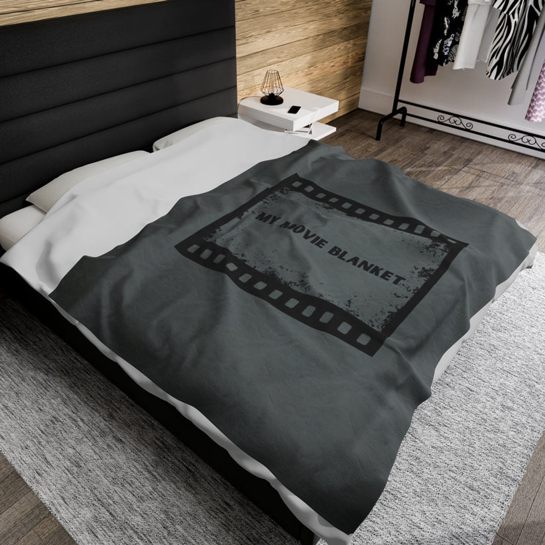 FUNSTUFFPRINT Movie Blanket Velveteen Plush Blanket
