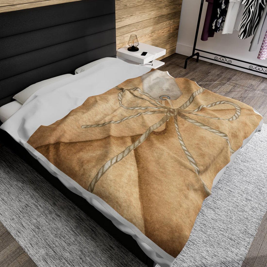 FUNSTUFFPRINT Warm Gift Velveteen Plush Blanket