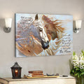 Jesus and The Horse Canvas Poster 