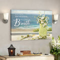 Every Day Is A New Beginning Take A Deep Breath And Start Again - Bible Verse Canvas - Jesus Canvas - Scripture Canvas Wall Art 