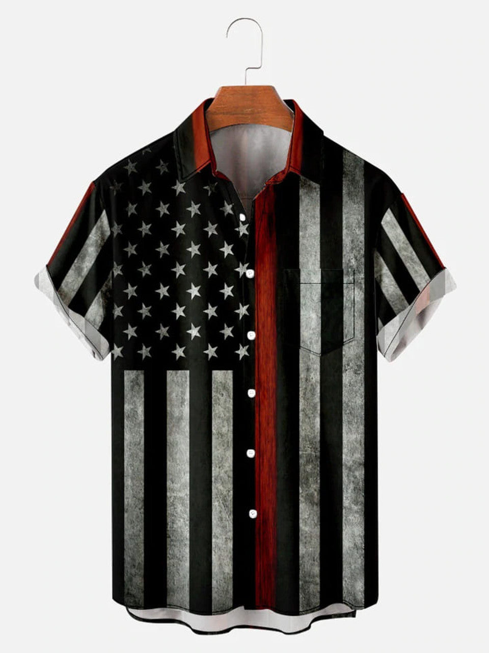 American Tractor 4Th Of July Hawaiian Shirt Aloha Shirt For Summer