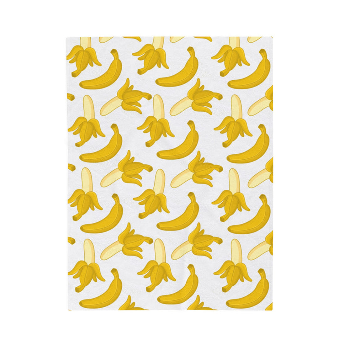 FUNSTUFFPRINT Bananas Velveteen Plush Blanket