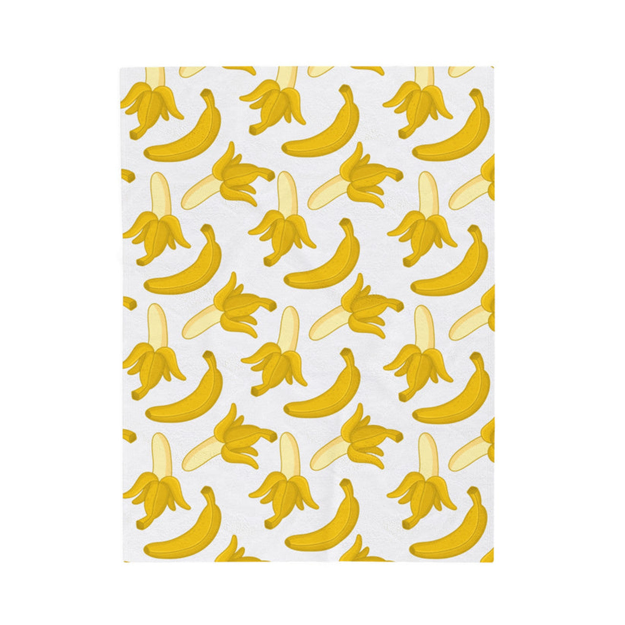 FUNSTUFFPRINT Bananas Velveteen Plush Blanket