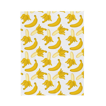 FUNSTUFFPRINT Bananas Velveteen Plush Blanket