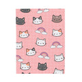 FUNSTUFFPRINT Cats Velveteen Plush Blanket