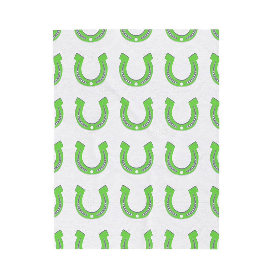 FUNSTUFFPRINT Lucky Velveteen Plush Blanket