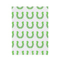 FUNSTUFFPRINT Lucky Velveteen Plush Blanket