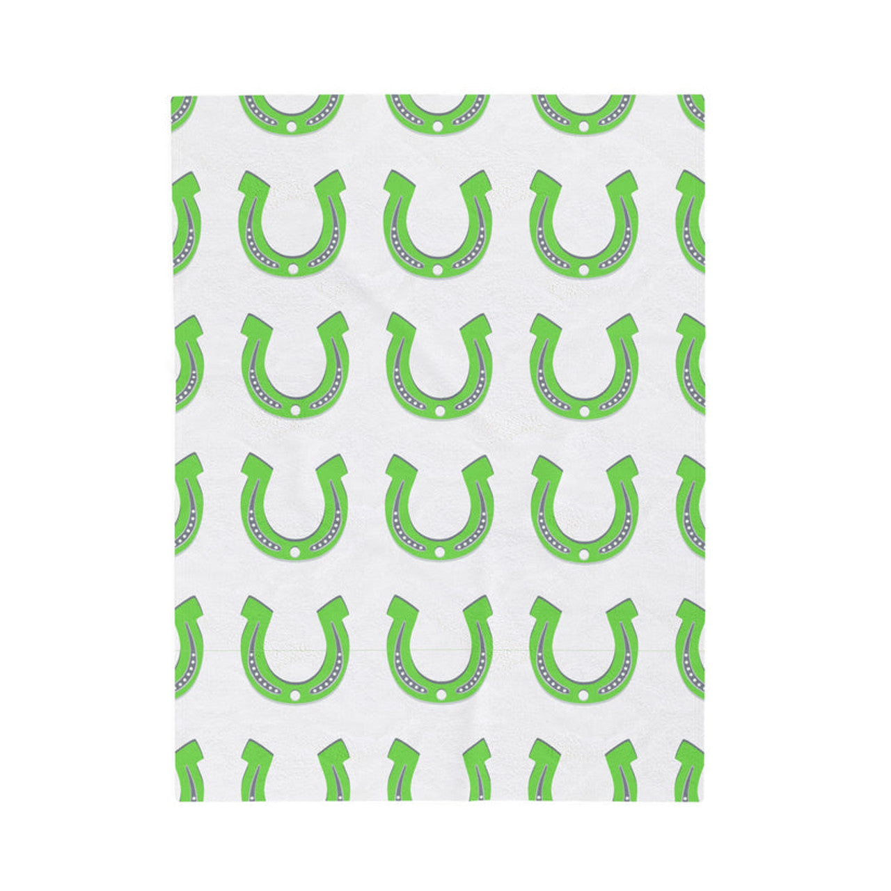 FUNSTUFFPRINT Lucky Velveteen Plush Blanket