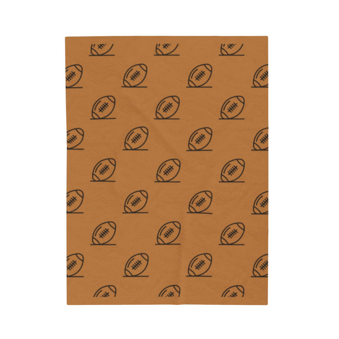 FUNSTUFFPRINT Football Sports Velveteen Plush Blanket