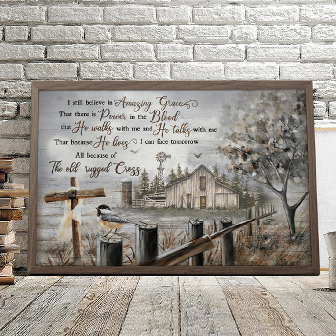 I Still Believe In Amazing Grace - Christian Canvas Prints - Faith Canvas - Bible Verse Canvas 