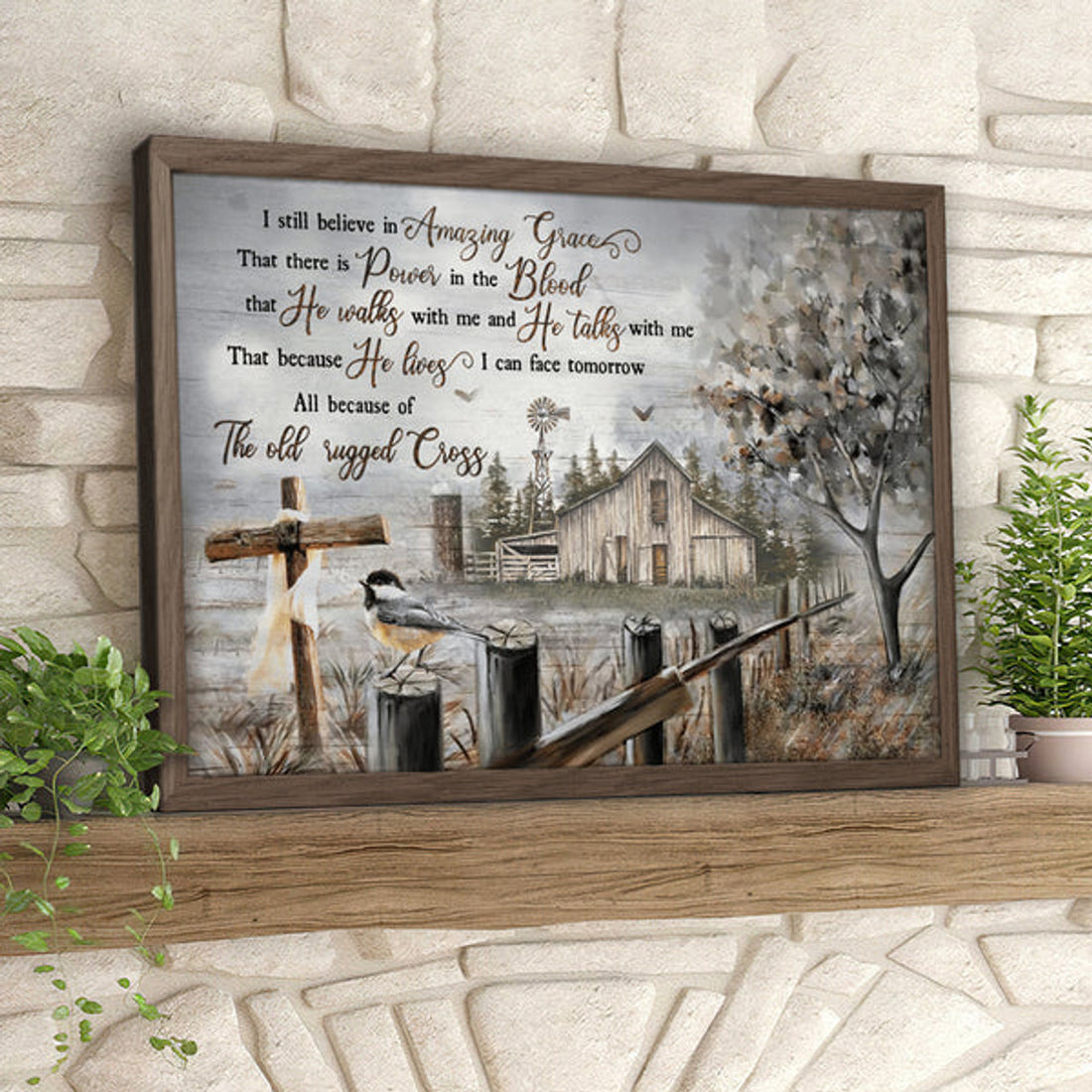 I Still Believe In Amazing Grace - Christian Canvas Prints - Faith Canvas - Bible Verse Canvas 