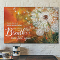 Every Day Is A New Beginning Take A Deep Breath And Start Again - Bible Verse Wall Art - Jesus Canvas - Scripture Canvas Wall Art