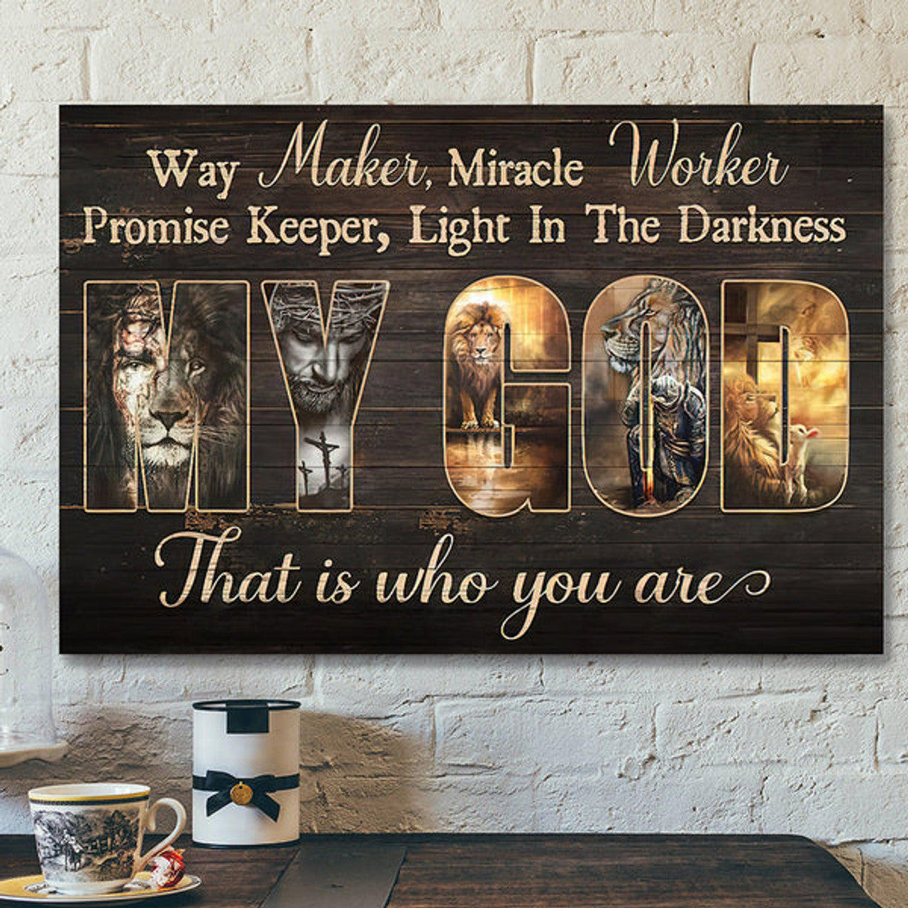 Light In The Darkness Canvas Art 