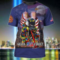 FUNSTUFFPRINT Coolspod Firefighter Custom Shirt Never Forget 9-11 All Gave Some Some Gave All Personalized Gift 3D T-shirt