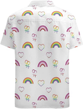 Lgbtq Hawaiian Shirt, Pride Month Rainbow Lgbt Print Summer Hawaiian Shirts Beach Shirts Gift