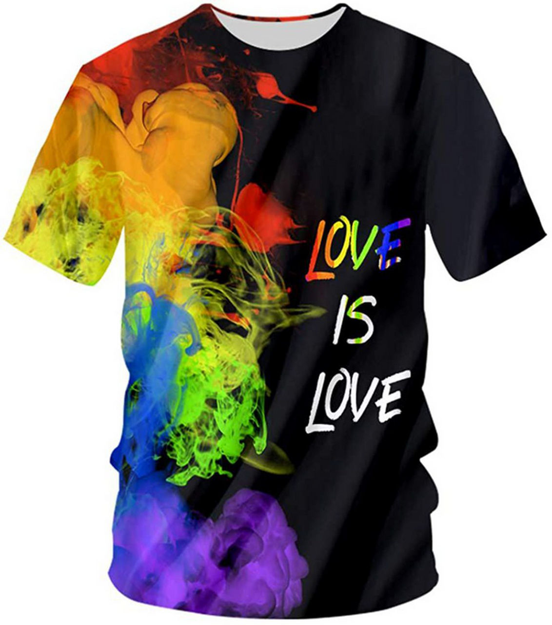FUNSTUFFPRINT Personalized Gay Pride Shirt God Accepts Your, Gay Shirt, Gift For Gay Pride Month 3D T-shirt