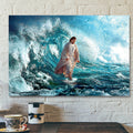 Walks On The Sea - Christ Pictures