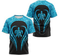 FUNSTUFFPRINT Personalized T-Shirt, Hoodie - Turtle Sea Pattern 3D T-shirt