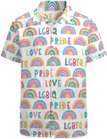 Lgbtq Pride Hawaiian Shirt, Pride Month Clothing, Gay Pride Apparel, Hawaii 3D T Shirt For Gaymer