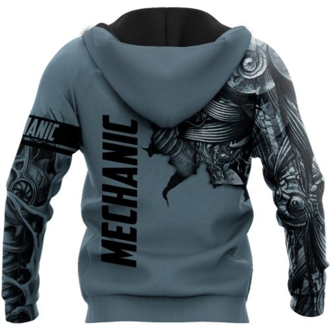 FUNSTUFFPRINT Mechanic Tattoo Artist Lover 3D Hoodie and Zip Hoodie