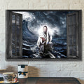 Bible Verse Canvas - Scripture Wall Decor - Jesus Poster Canvas Poster